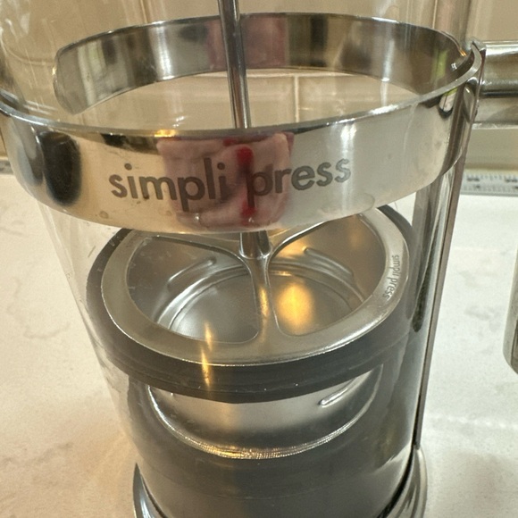 Simply Press French Press‎ Coffee Maker Stainless Steel - Picture 2 of 7